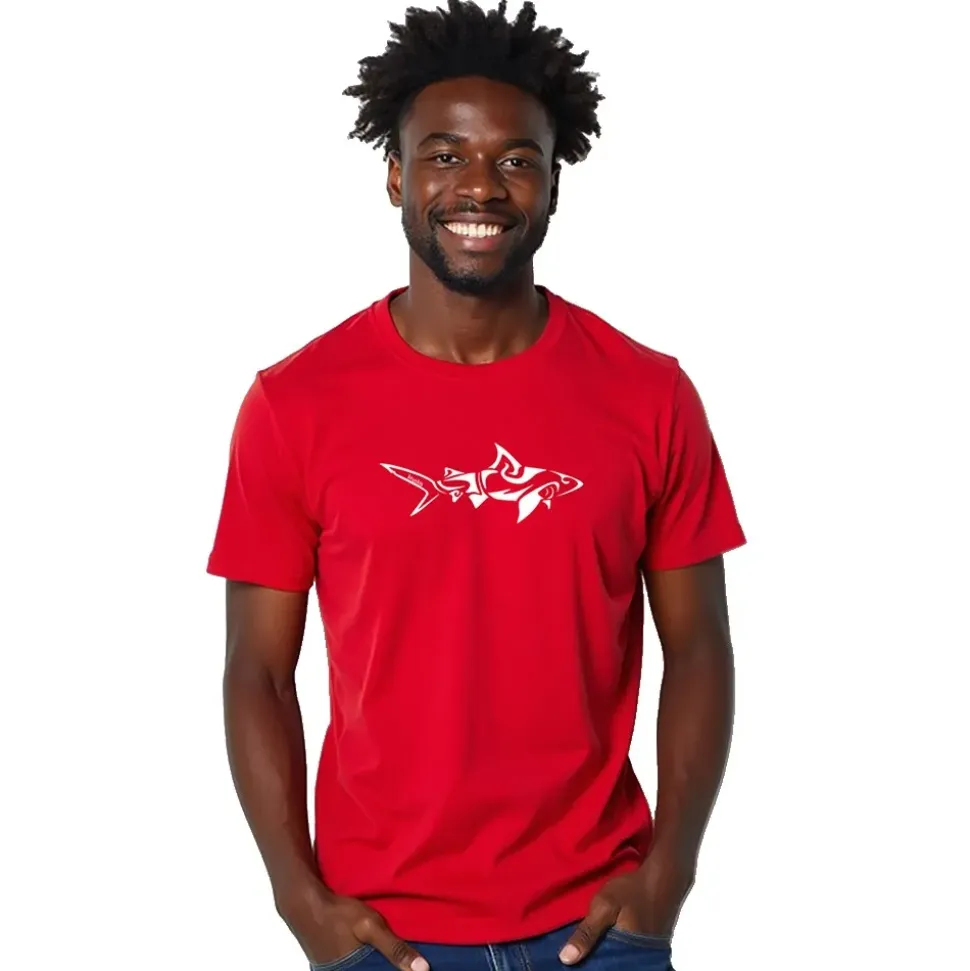 Kruskis Camiseta de manga corta Shark Tribal