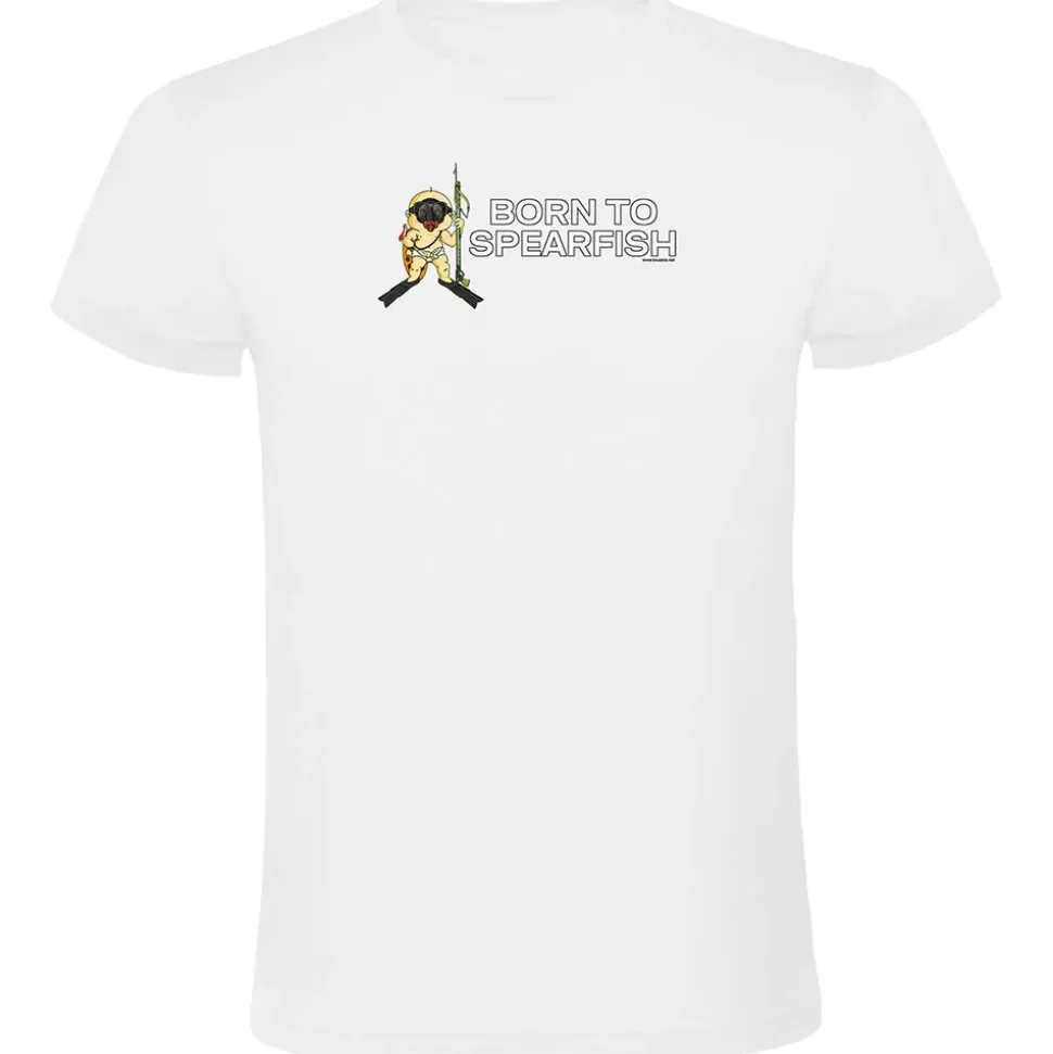 Kruskis Camiseta de manga corta Born To Spearfishing