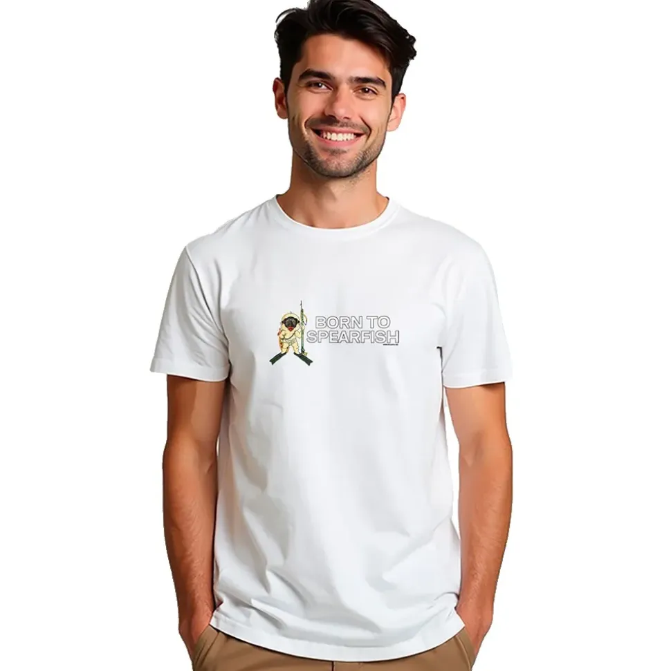Kruskis Camiseta de manga corta Born To Spearfishing
