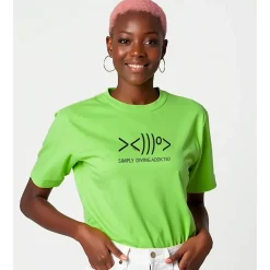 Kruskis Camiseta de manga corta para mujer Simply Diving Addicted