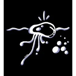 Kruskis Camiseta de manga corta para mujer Jellyfish