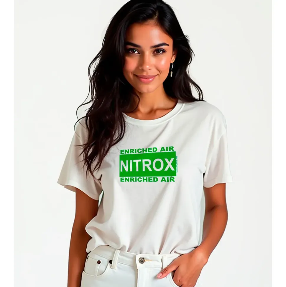 Kruskis Camiseta de manga corta para mujer Nitrox