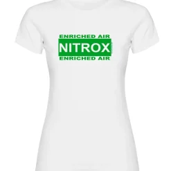 Kruskis Camiseta de manga corta para mujer Nitrox