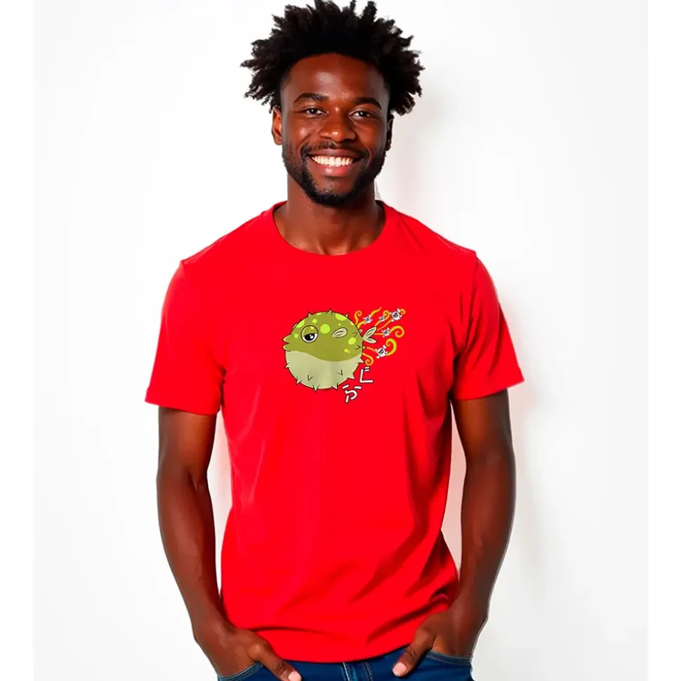 Kruskis Camiseta de manga corta Fugu