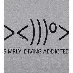 Kruskis Camiseta de manga corta Simply Diving Addicted