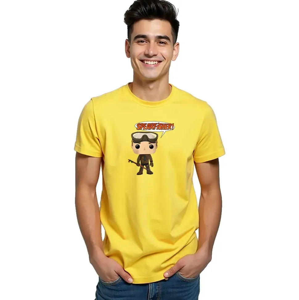 Kruskis Camiseta de manga corta Chibi Spearfisher