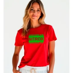 Kruskis Camiseta de manga corta para mujer Nitrox