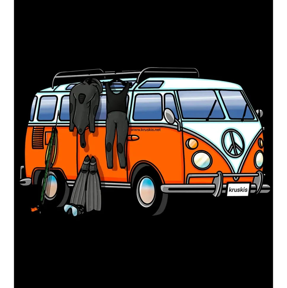 Kruskis Camiseta de manga corta Hippie Van Spearfish