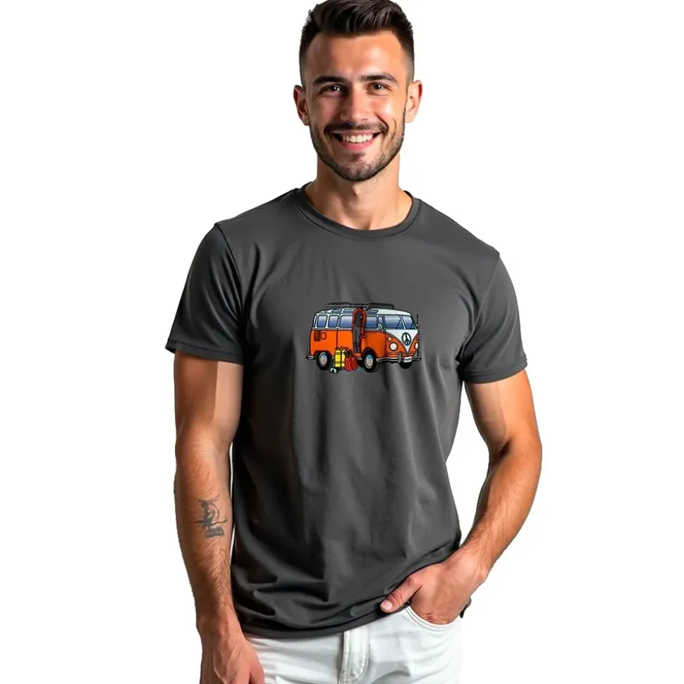 Kruskis Camiseta de manga corta Hippie Van Dive
