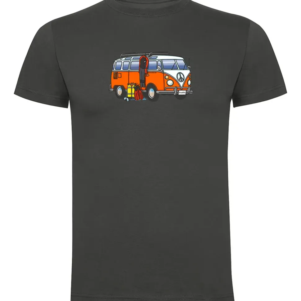 Kruskis Camiseta de manga corta Hippie Van Dive