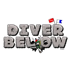 Kruskis Camiseta de manga corta para mujer Diver Below