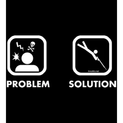 Kruskis Camiseta de manga corta Problem Solution Spearfishing