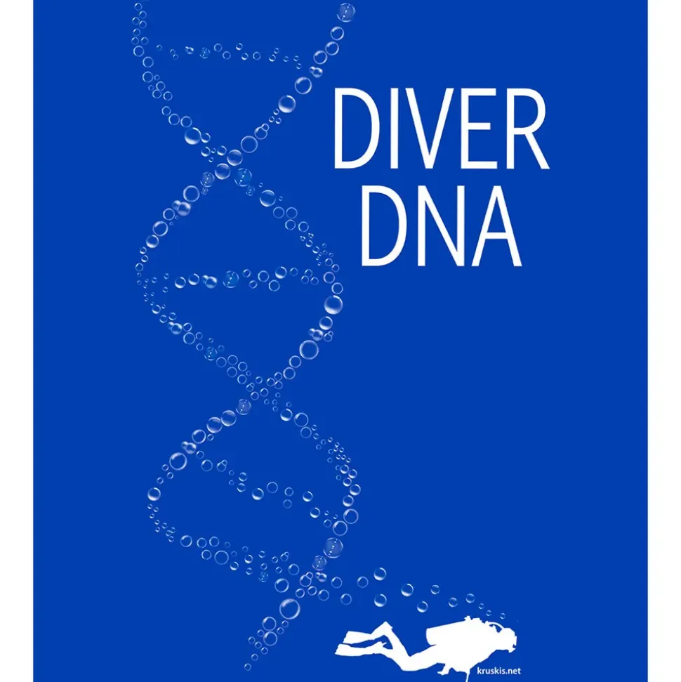 Kruskis Camiseta de manga corta para mujer Diver DNA