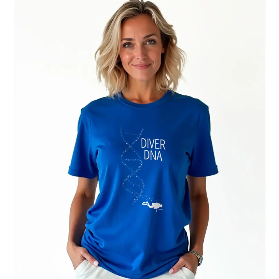 Kruskis Camiseta de manga corta para mujer Diver DNA
