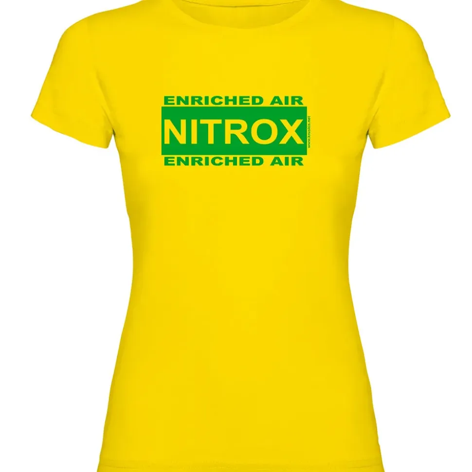 Kruskis Camiseta de manga corta para mujer Nitrox