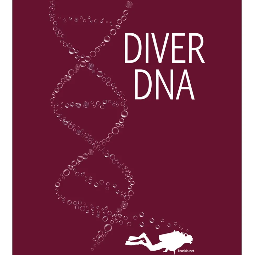 Kruskis Camiseta de manga corta Diver DNA