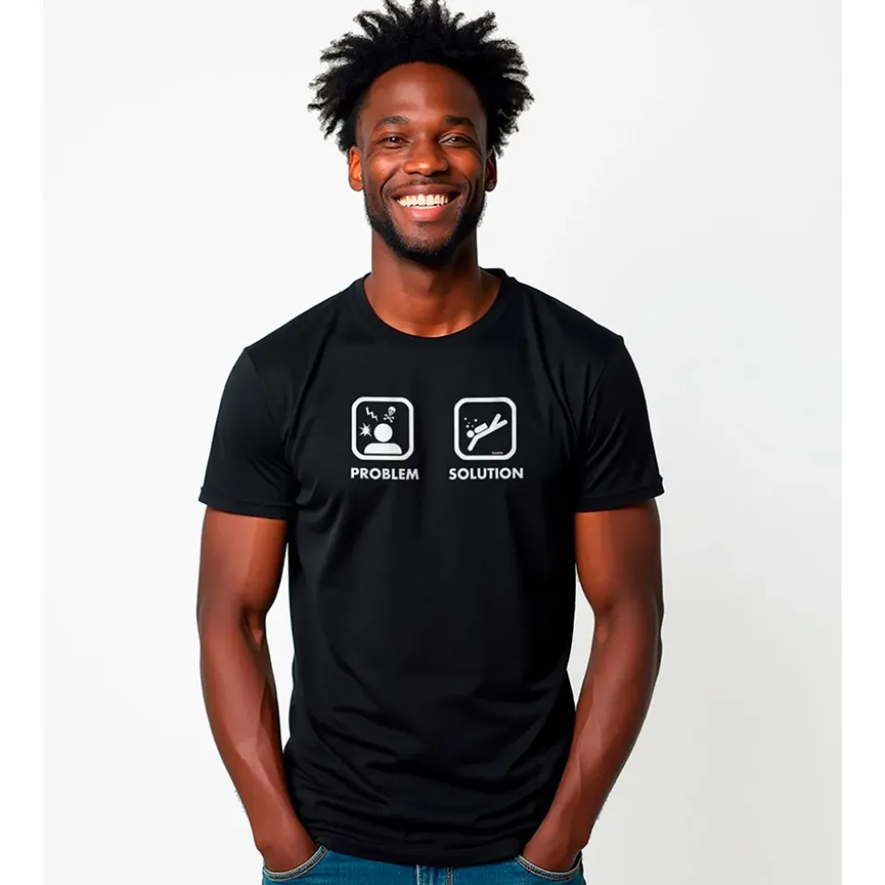 Kruskis Camiseta de manga corta Problem Solution Dive