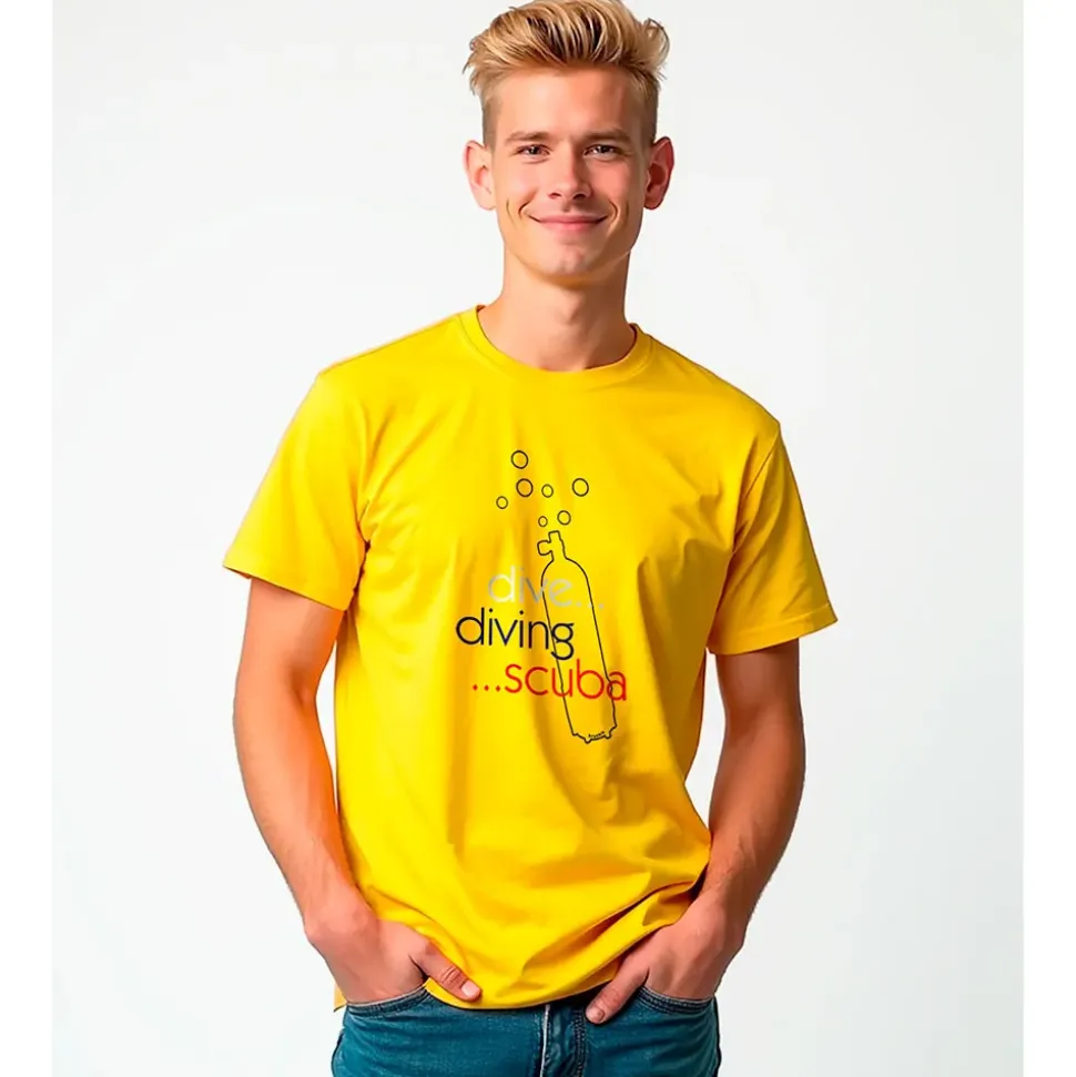 Kruskis Camiseta de manga corta Dive Diving Scuba