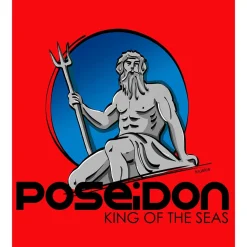 Kruskis Camiseta de manga corta para mujer Poseidon