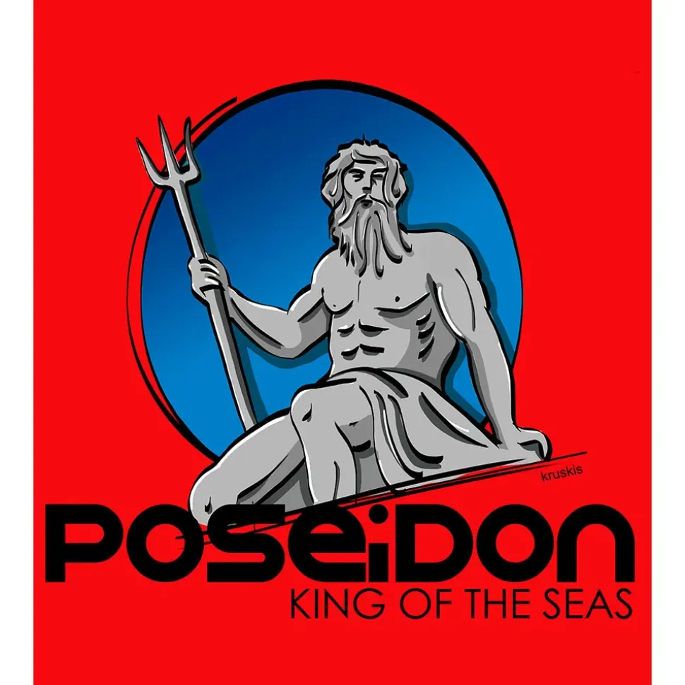 Kruskis Camiseta de manga corta para mujer Poseidon