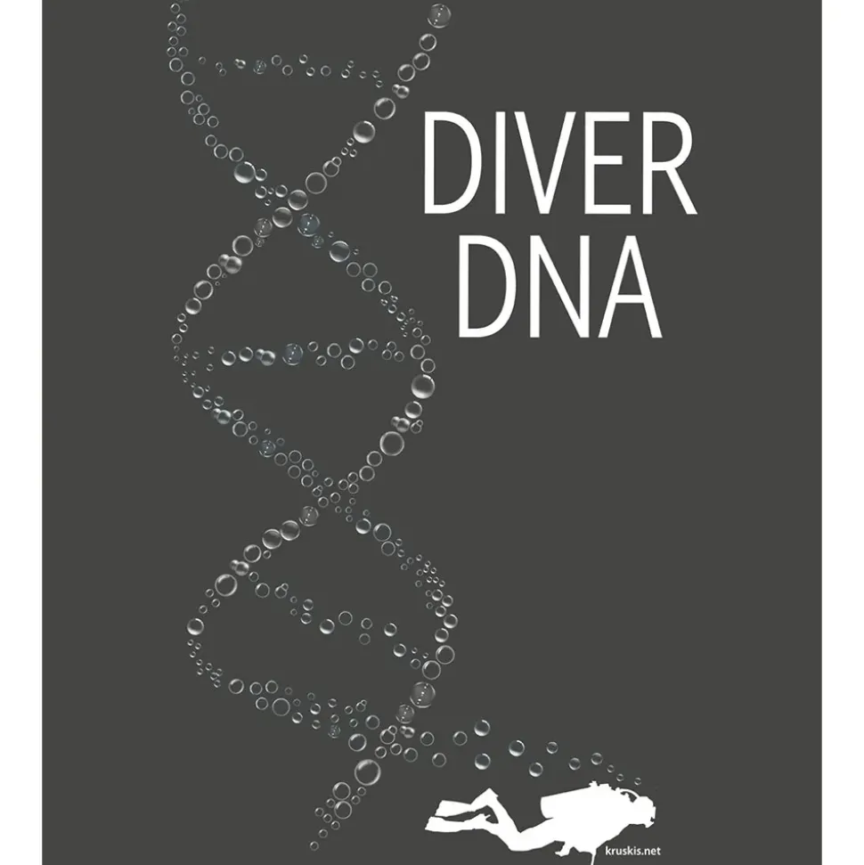 Kruskis Camiseta de manga corta Diver DNA