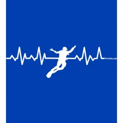 Kruskis Sudadera con capucha Diving Heartbeat Two-Colour