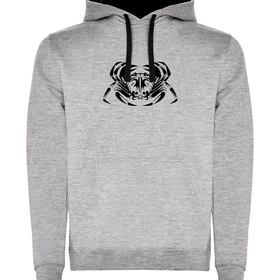 Kruskis Sudadera con capucha Crab Tribal Two-Colour