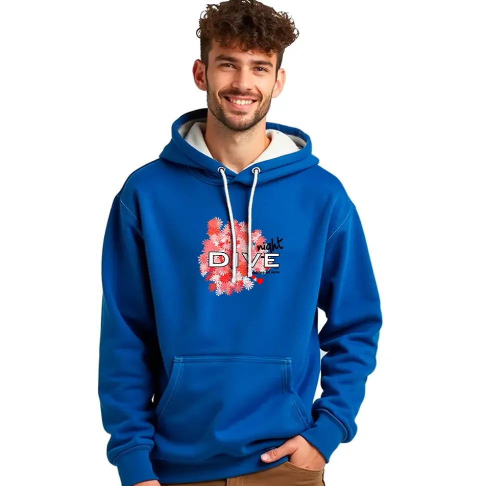 Kruskis Sudadera con capucha Night Dive