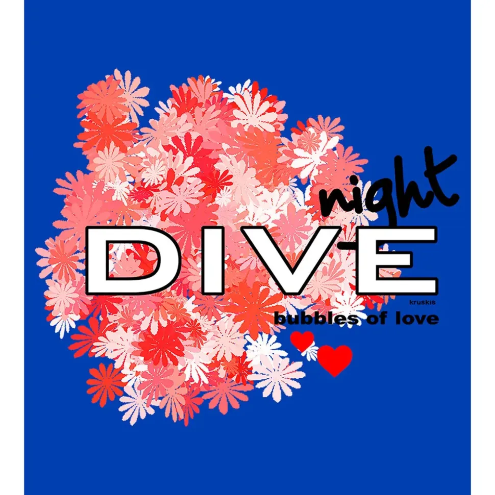 Kruskis Sudadera con capucha Night Dive