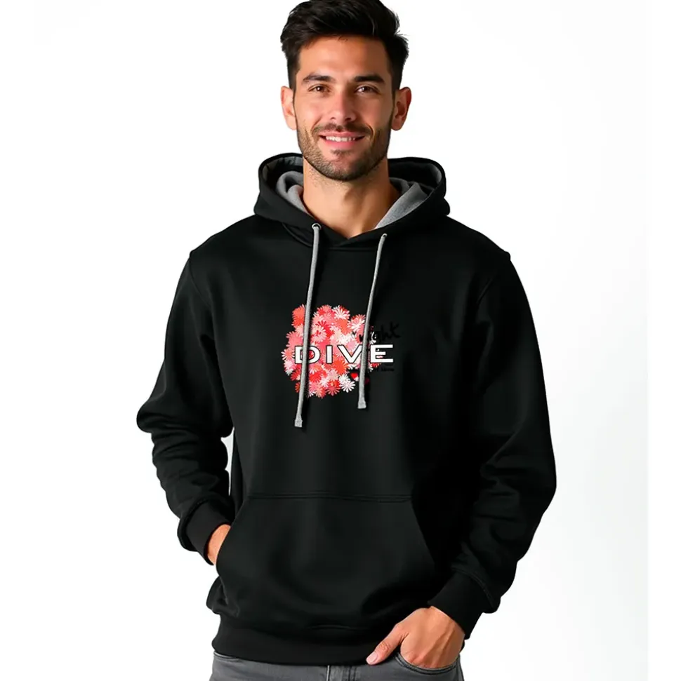 Kruskis Sudadera con capucha Night Dive