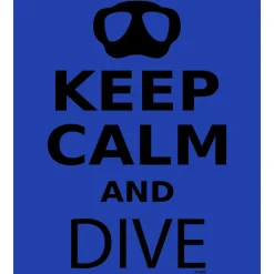 Kruskis Sudadera con capucha Keep Calm And Dive