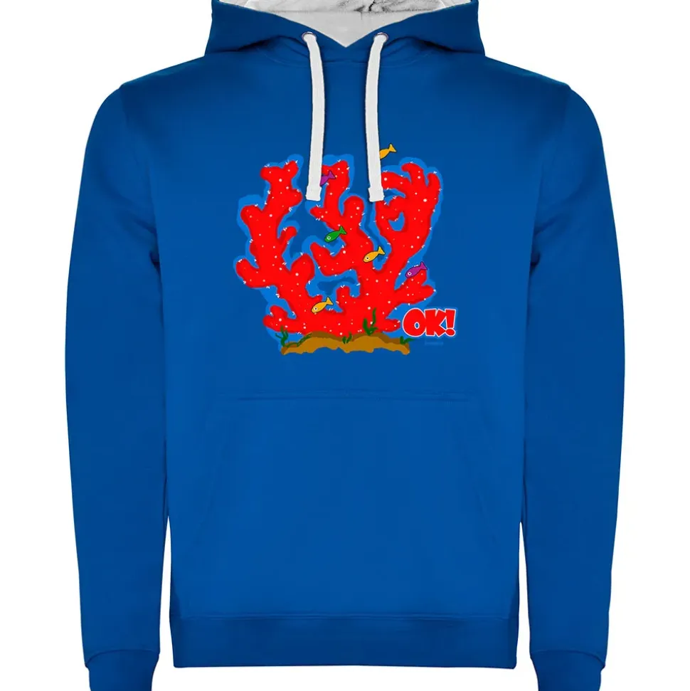 Kruskis Sudadera con capucha Coral OK