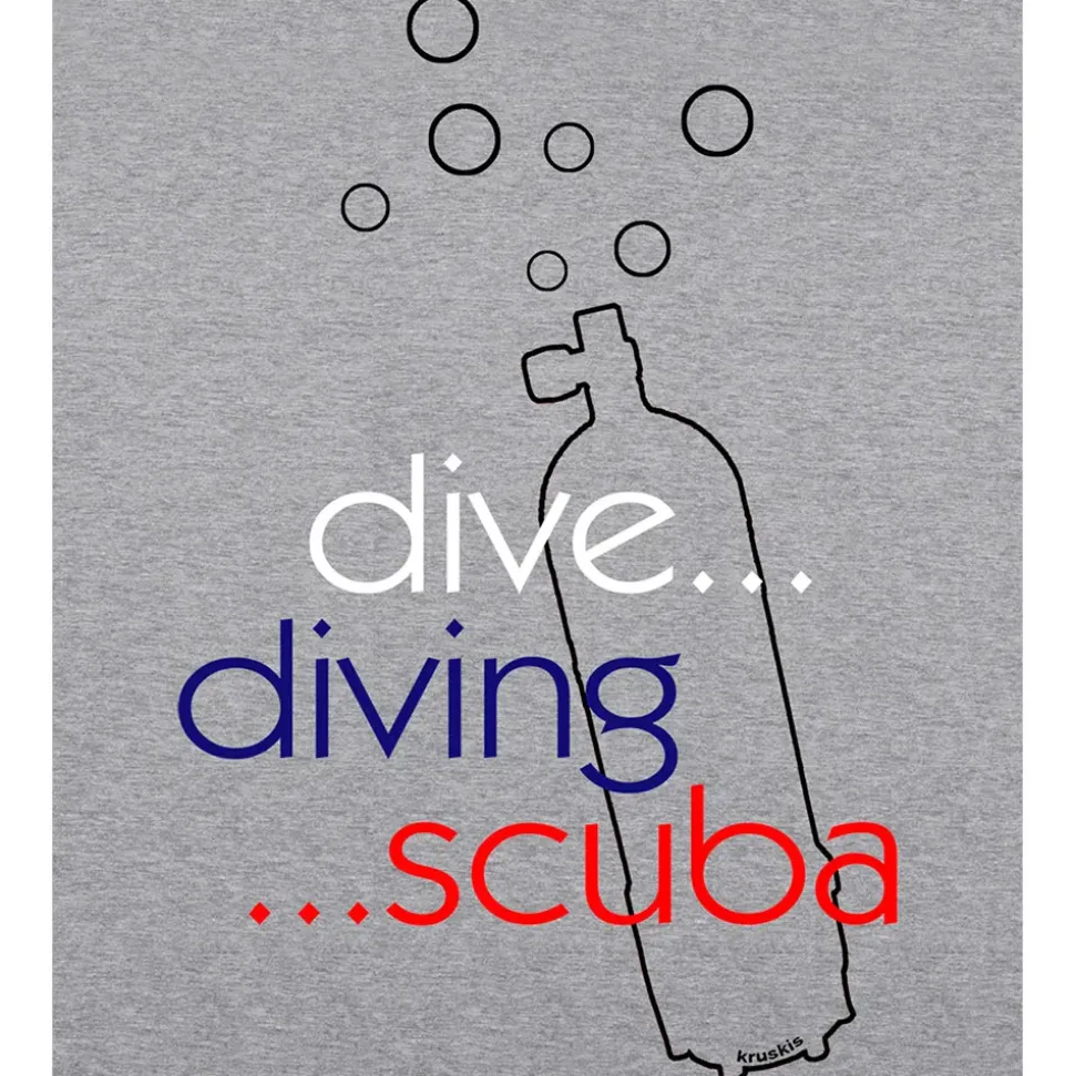 Kruskis Sudadera con capucha Dive Diving Scuba