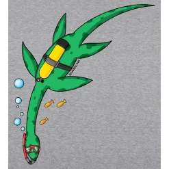 Kruskis Sudadera con capucha Dino Dive