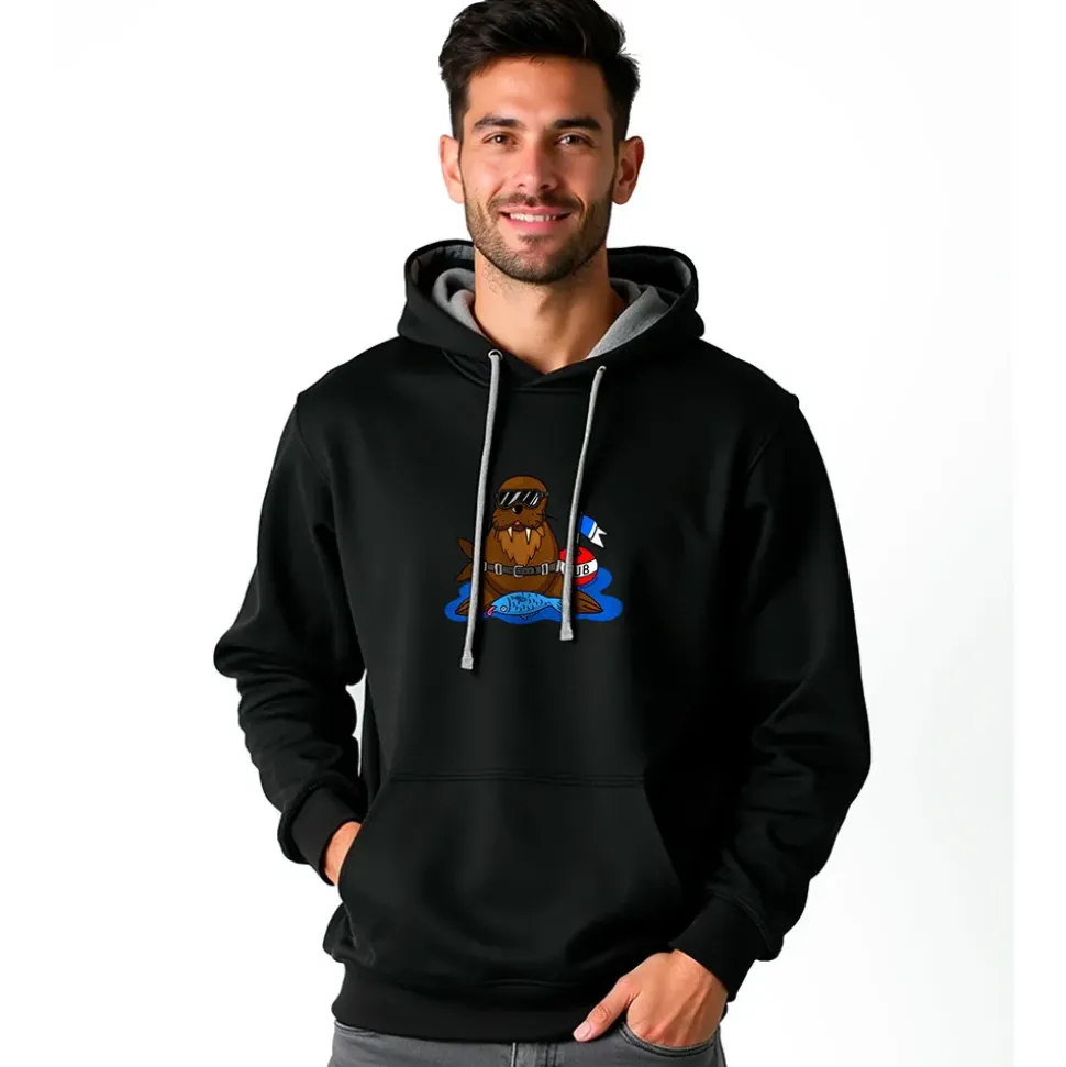 Kruskis Sudadera con capucha Walrus