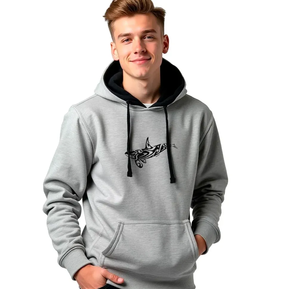 Kruskis Sudadera con capucha Orca Tribal Two-Colour