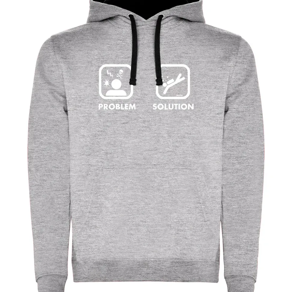 Kruskis Sudadera con capucha Problem Solution Two-Colour