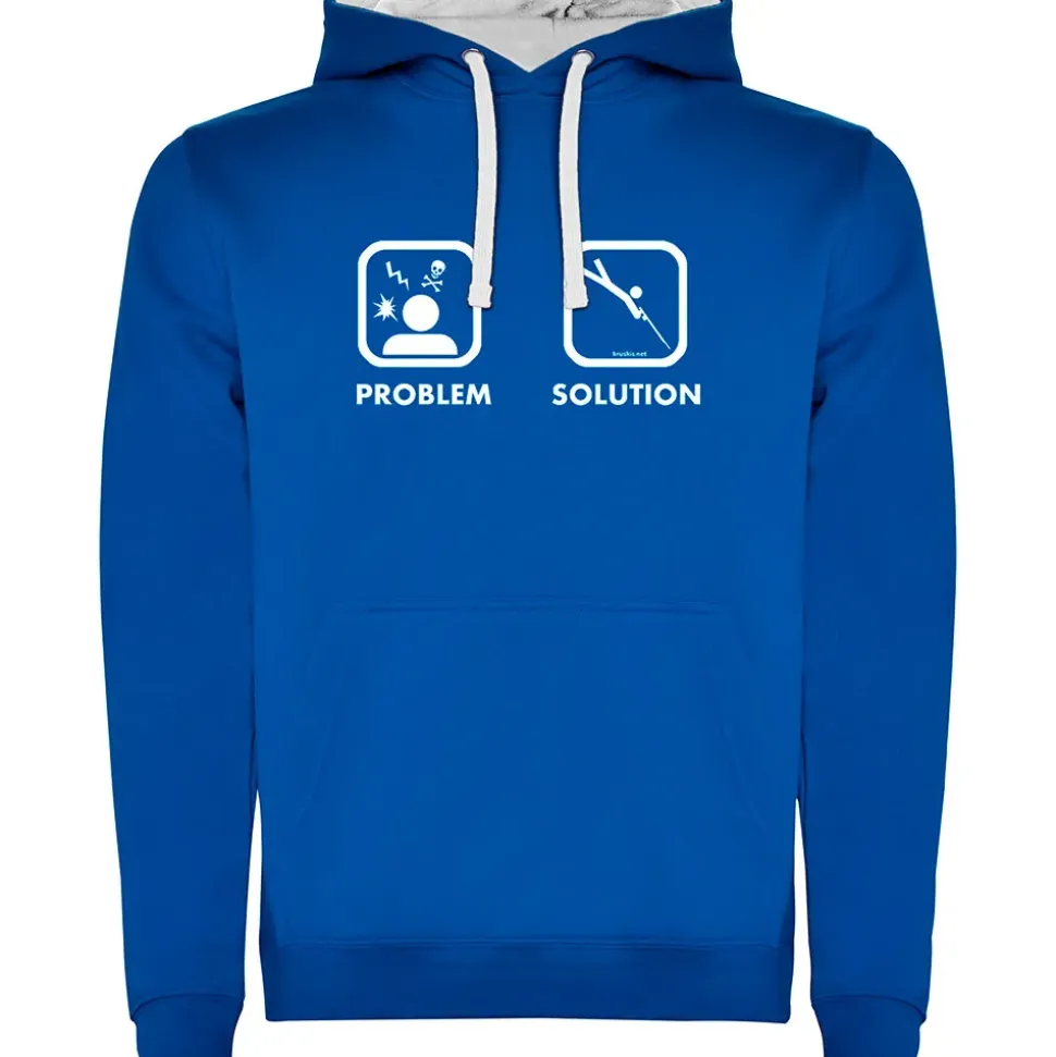 Kruskis Sudadera con capucha Problem Solution Spearfishing Two-Colour