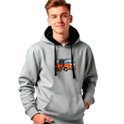 Kruskis Sudadera con capucha Hippie Van Spearfish Two-Colour