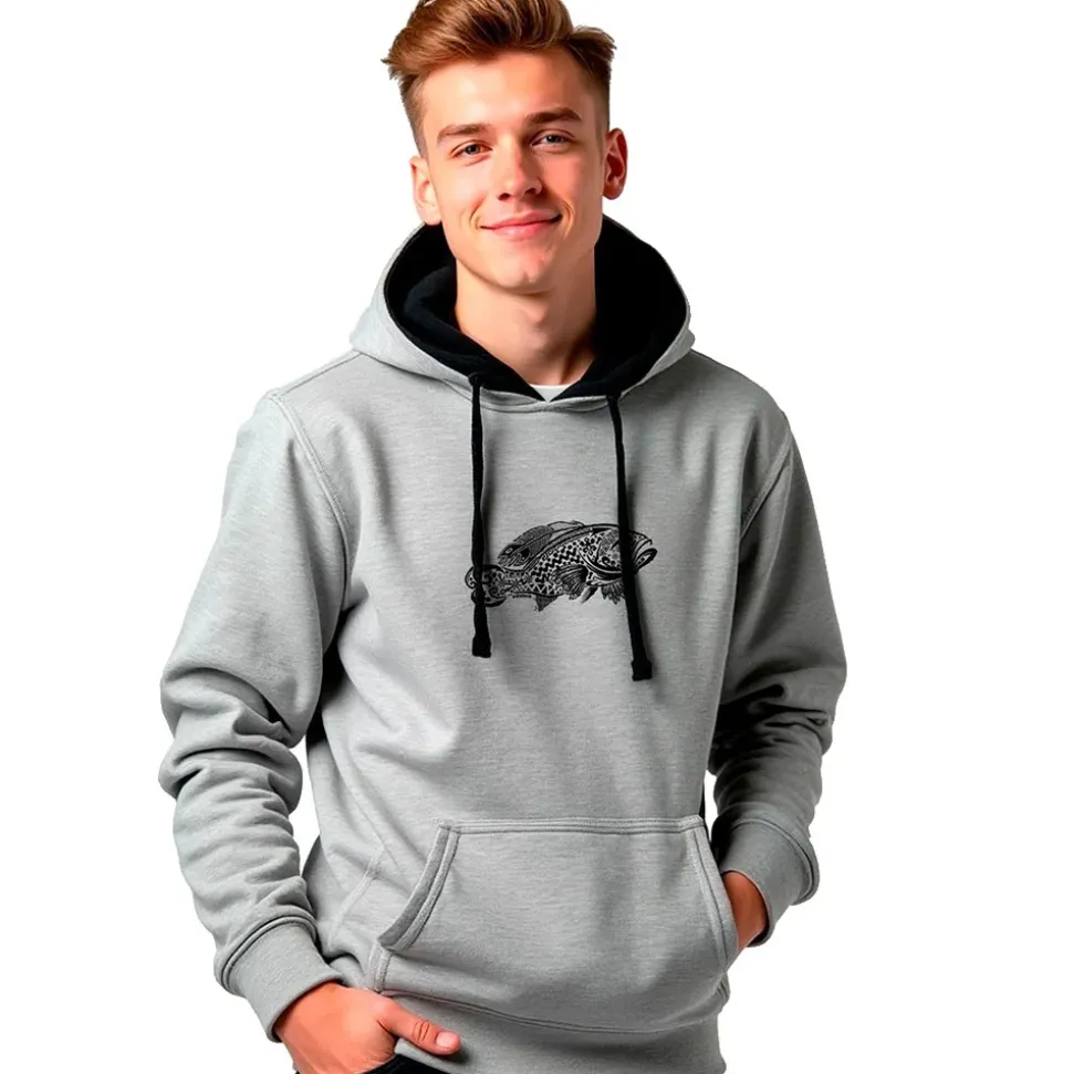 Kruskis Sudadera con capucha Grouper Tribal Two-Colour