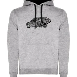 Kruskis Sudadera con capucha Grouper Tribal Two-Colour