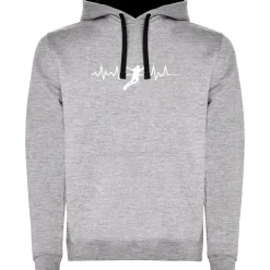 Kruskis Sudadera con capucha Diving Heartbeat Two-Colour