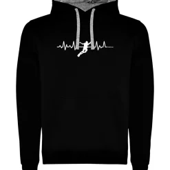 Kruskis Sudadera con capucha Diving Heartbeat Two-Colour