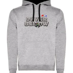 Kruskis Sudadera con capucha Diver Below Two-Colour