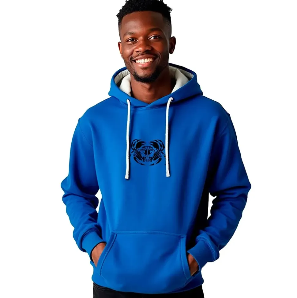 Kruskis Sudadera con capucha Crab Tribal Two-Colour