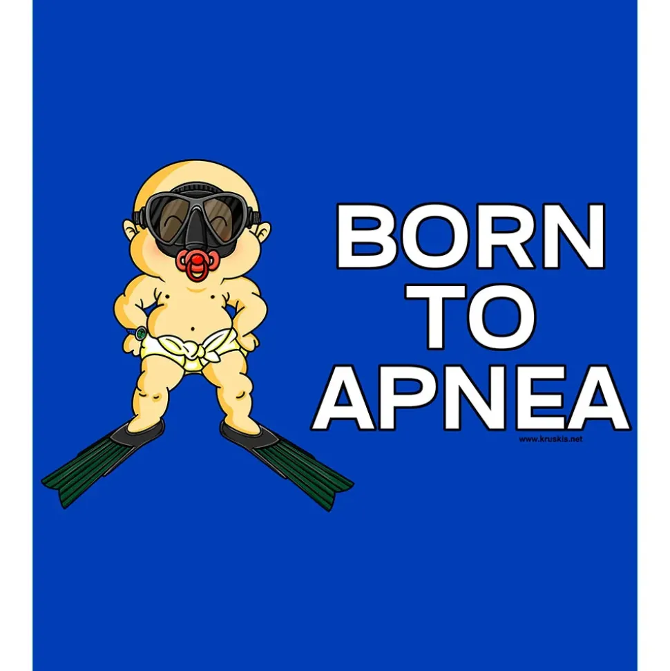 Kruskis Sudadera con capucha Born To Apnea Two-Colour