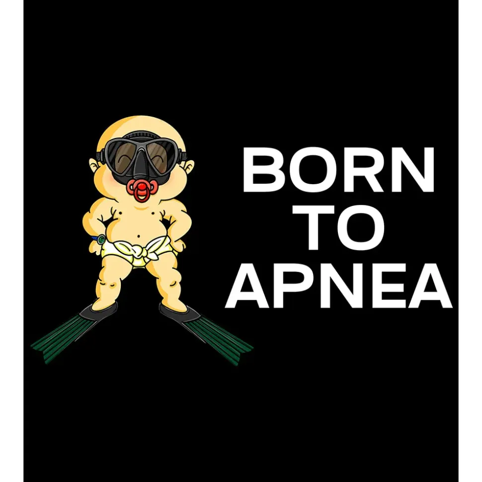 Kruskis Sudadera con capucha Born To Apnea Two-Colour