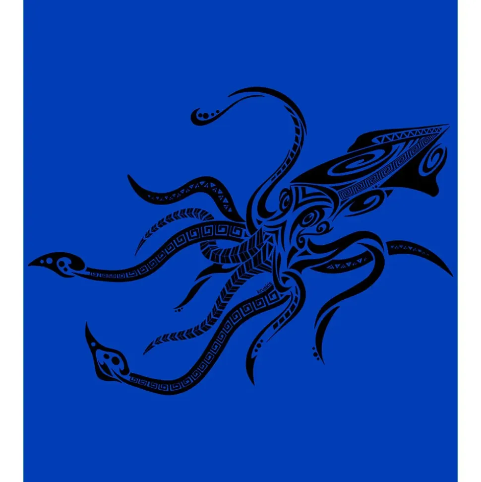 Kruskis Sudadera con capucha Squid Tribal Two-Colour
