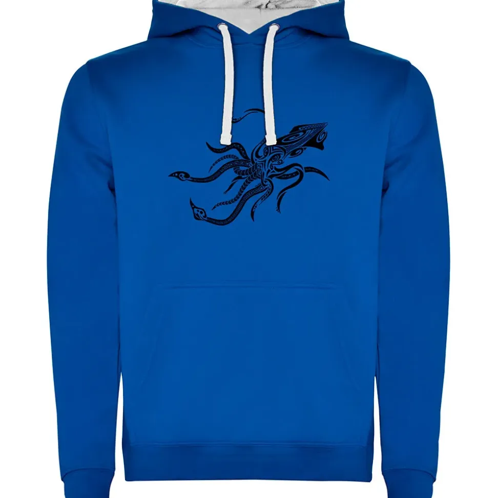 Kruskis Sudadera con capucha Squid Tribal Two-Colour