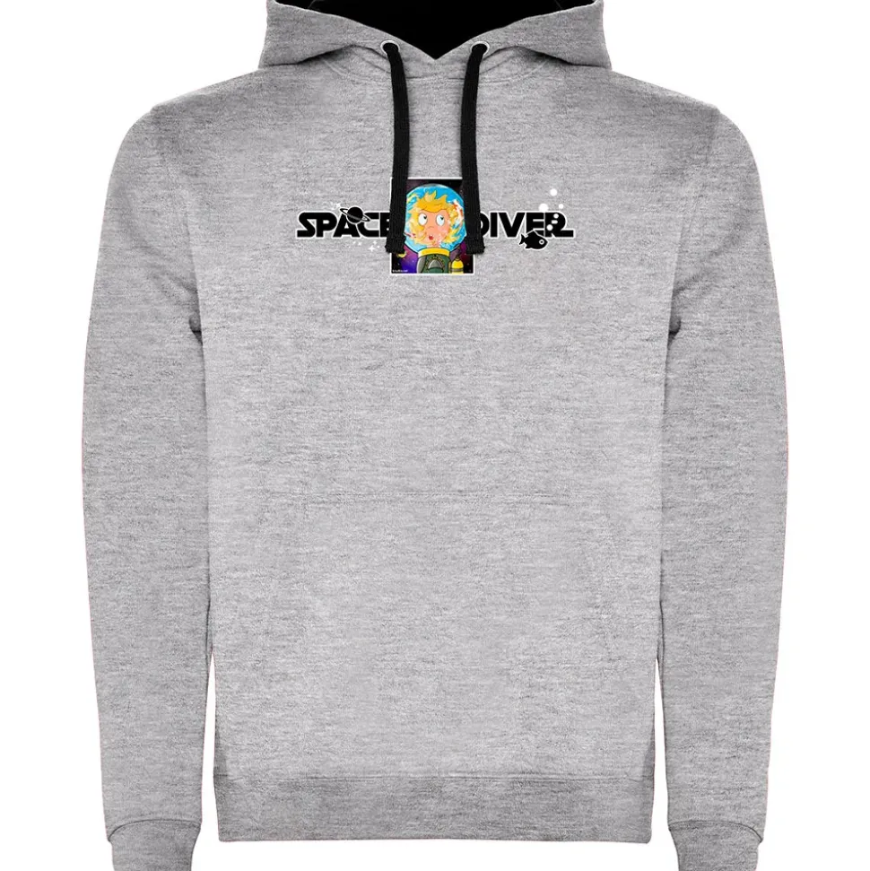 Kruskis Sudadera con capucha Space Diver Two-Colour